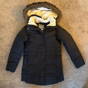 Roxy Girl Navy Coat